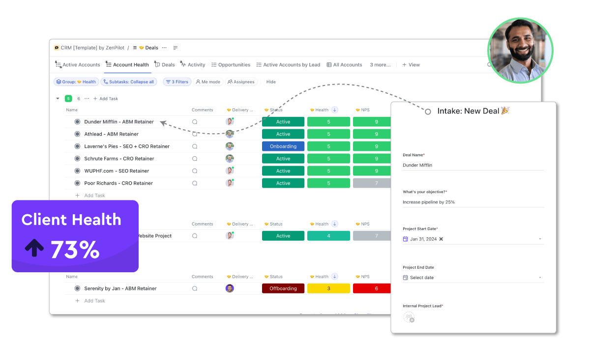The Best Clickup Hierarchy For Agencies - Light Pattern Collection - 4K Quality